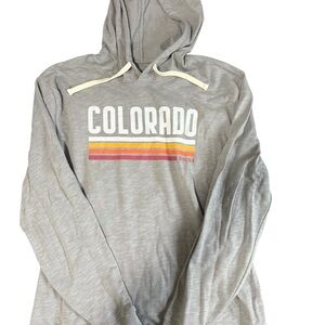 League Gray Colorado Hoodie Sweater